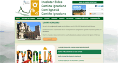 Desktop Screenshot of caminoignaciano.org